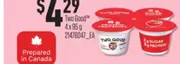 Loblaws TWO GOOD , 4 x 95 g offer