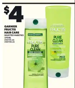 Loblaws GARNIER FRUCTIS HAIR CARE, 370ML offer