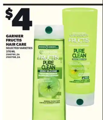 Loblaws GARNIER FRUCTIS HAIR CARE, 370ML offer