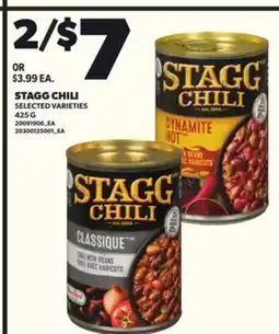 Loblaws STAGG CHILI, 42G offer
