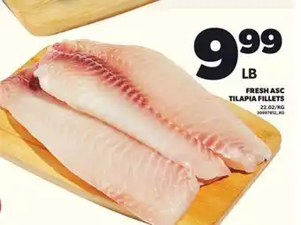 Loblaws FRESH ASC TILAPIA FILLETS offer