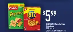 Loblaws CHRISTIE FAMILY SIZE CRACKERS, 350–454 g offer