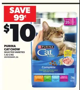 Loblaws PURINA CAT CHOW, 1.42-2KG offer