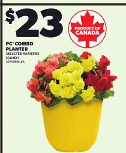 Loblaws PC COMBO PLANTER, 10 INCH offer