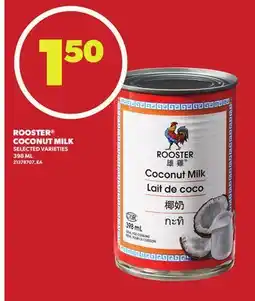 Loblaws ROOSTER COCONUT MILK, 398ML offer