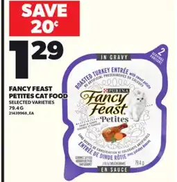 Loblaws FANCY FEAST PETITES CAT FOOD, 79.4 G offer