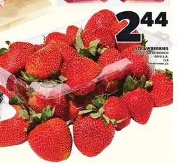 Loblaws STRAWBERRIES, 1 LB offer