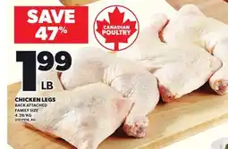 Loblaws CHICKEN LEGS offer
