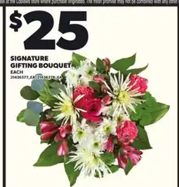 Loblaws SIGNATURE GIFTING BOUQUET, EACH offer