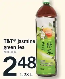 Fortinos T&T JASMINE GREEN TEA, 1.23 L offer