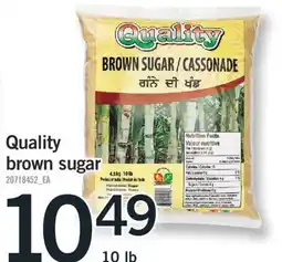 Fortinos QUALITY BROWN SUGAR, 10 LB offer
