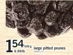 Fortinos LARGE PITTED PRUNES offer