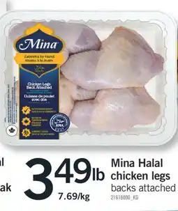 Fortinos MINA HALAL CHICKEN LEGS offer