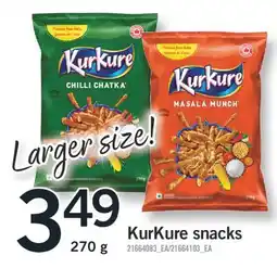 Fortinos KURKURE SNACKS, 270 g offer