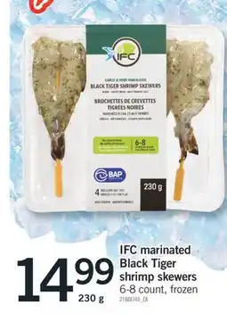 Fortinos IFC MARINATED BLACK TIGER SHRIMP SKEWERS, 230 G offer