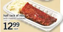 Fortinos HALF RACK OF RIBS offer