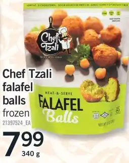 Fortinos CHEF TZALI FALAFEL BALLS, 340 G offer