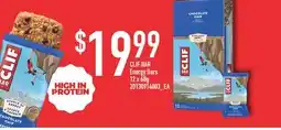 Fortinos CLIF BAR ENERGY BARS, 12 X 68G offer