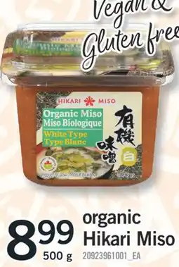 Fortinos ORGANIC HIKARI MISO, 500 G offer