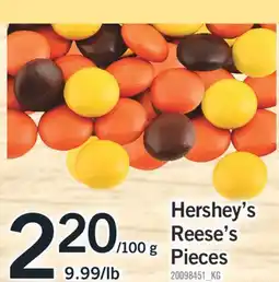 Fortinos HERSHEY'S REESE'S PIECES offer