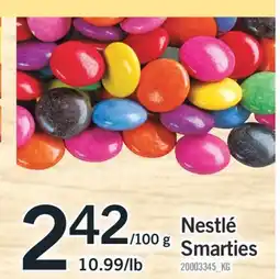 Fortinos NESTLÉ SMARTIES offer