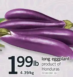 Fortinos LONG EGGPLANT offer