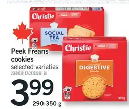 Fortinos PEEK FREANS COOKIES, 290-350 G offer