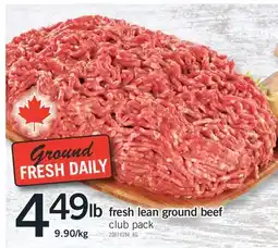 Fortinos FRESH LEAN GROUND BEEF offer
