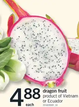 Fortinos DRAGON FRUIT offer