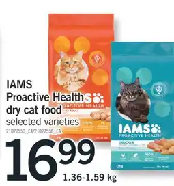 Fortinos IAMS PROACTIVE HEALTH DRY CAT FOOD, 1.36-1.59 kg offer