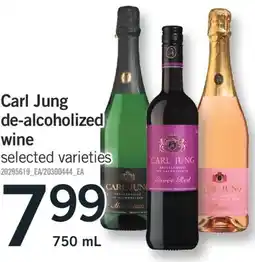Fortinos CARL JUNG DE-ALCOHOLIZED WINE, 750 mL offer