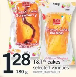 Fortinos T & T CAKES, 180 G offer