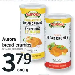 Fortinos AURORA BREAD CRUMBS, 680 G offer