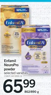 Fortinos ENFAMIL NEUROPRO POWDER, 862/890 G offer
