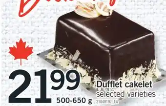Fortinos DUFFLET CAKELET, 500-650 G offer