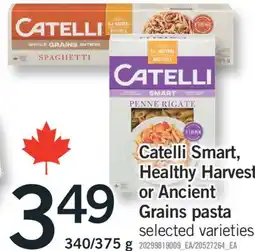 Fortinos CATELLI SMART, HEALTHY HARVEST OR ANCIENT GRAINS PASTA, 340/375 G offer