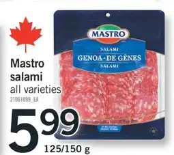 Fortinos MASTRO SALAMI, 125/150 G offer