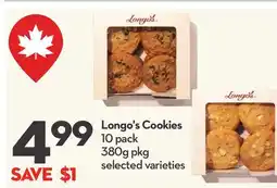 Longo's Cookies offer