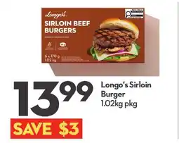 Longo's Longo's Sirloin Burger offer