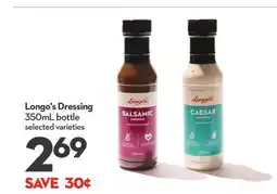 Longo's Dressing offer