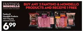 Longo's FANTINO & MONDELLO PRODUCTS offer