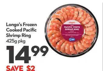 Longo's Longo's Frozen Cooked Pacific Shrimp Ring offer