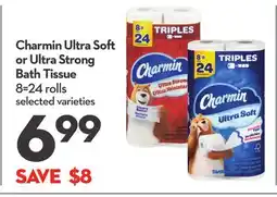Longo's Ultra Soft or Ultra Strong Bath Tissue offer