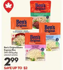 Longo's Bistro Express Rice offer