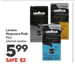 Longo's Lavazza Nespresso Pods offer