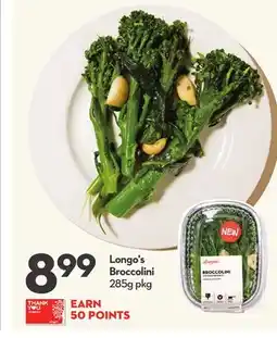 Longo's Broccolini offer