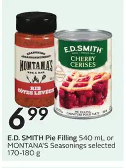 Sobeys E. D. SMITH Pie Filling offer