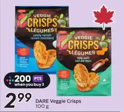 Sobeys DARE Veggie Crisps offer