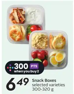 Sobeys Snack Boxes offer