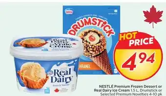 Sobeys NESTLÉ Premium Frozen Dessert or Real Dairy Ice Cream offer